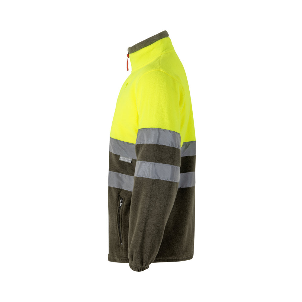 Vl Eros. Two-Tone Fleece Jacket (280G/M²), In Polyester (100%)