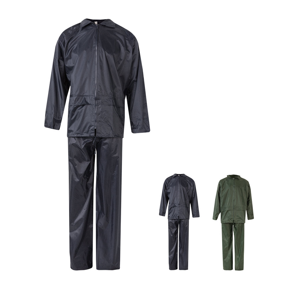 Vl Sedna. Rain Suit (225G/M²), Two-Piece In Polyester (100%) With Pvc Coating