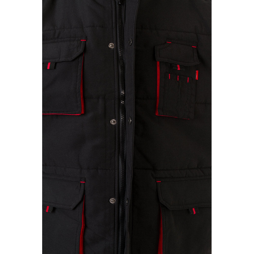 Vl Nergal. Padded Vest, Two-Tone, Multi-Pocket (120G/M²), In Polyester (100%)