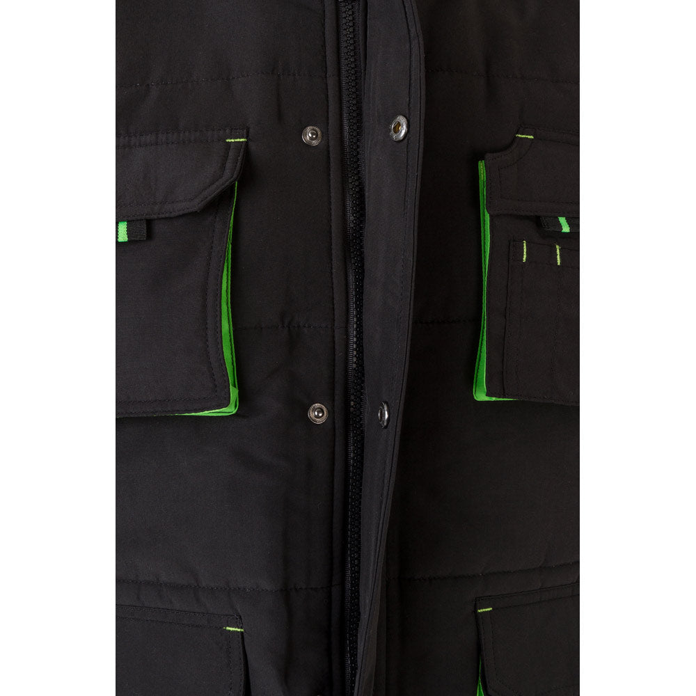 Vl Nergal. Padded Vest, Two-Tone, Multi-Pocket (120G/M²), In Polyester (100%)