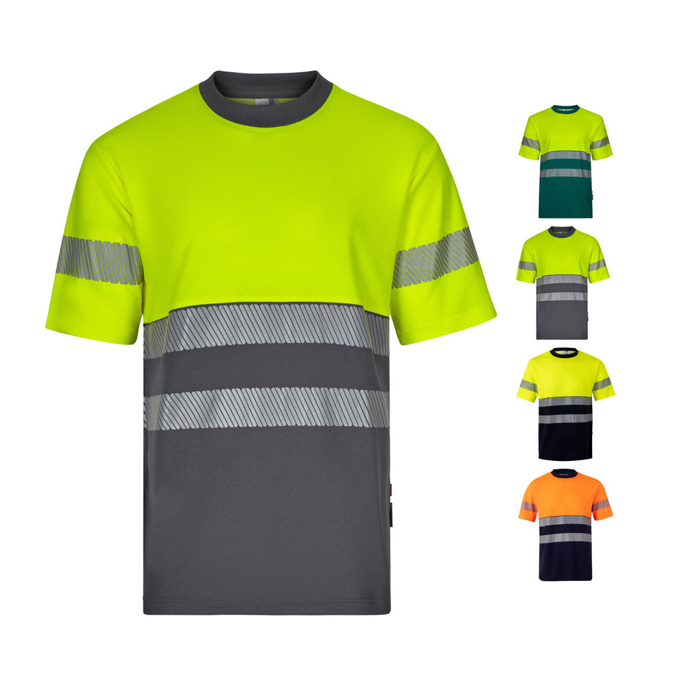 Vl Bastet. Two-Tone Piqué T-Shirt (150G/M²), In Cotton (55%) And Polyester (45%)