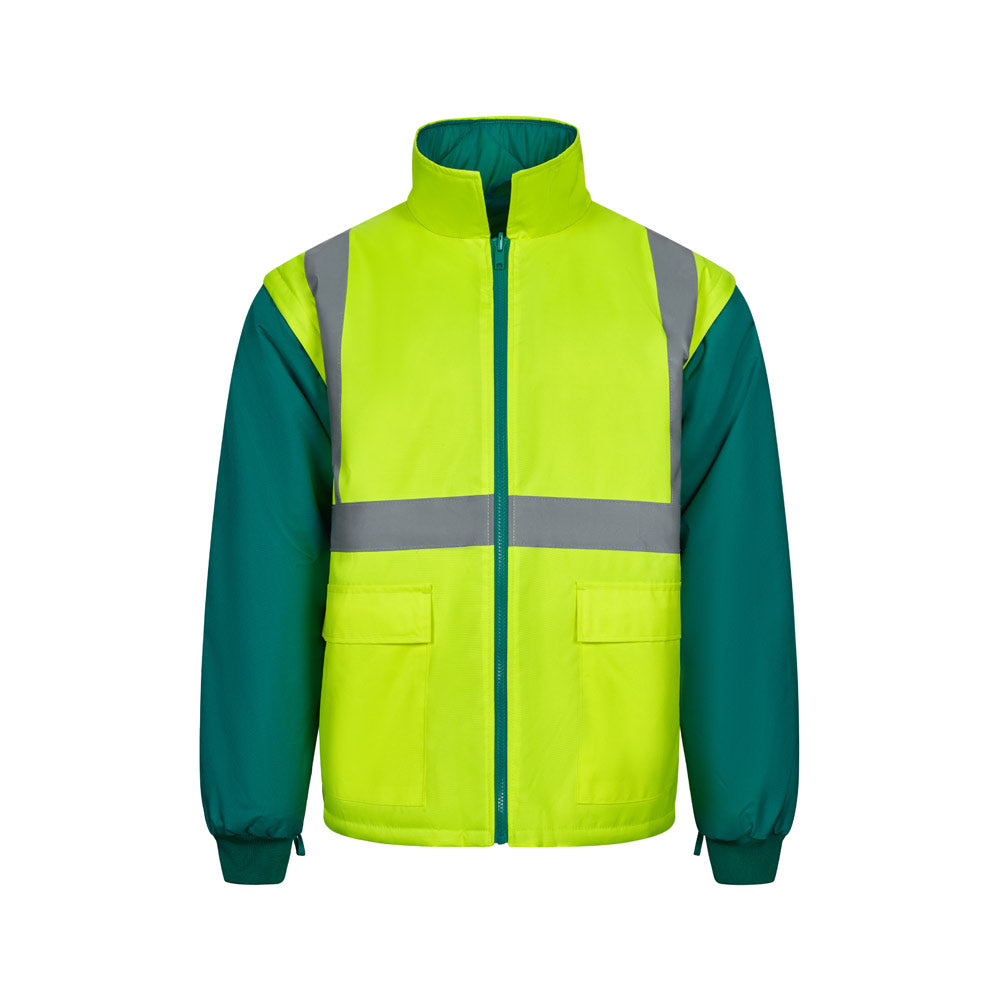 Vl Juno. Two-Tone 4-In-1 Parka (180G/M²), In Polyester (100%) With Pu Coating