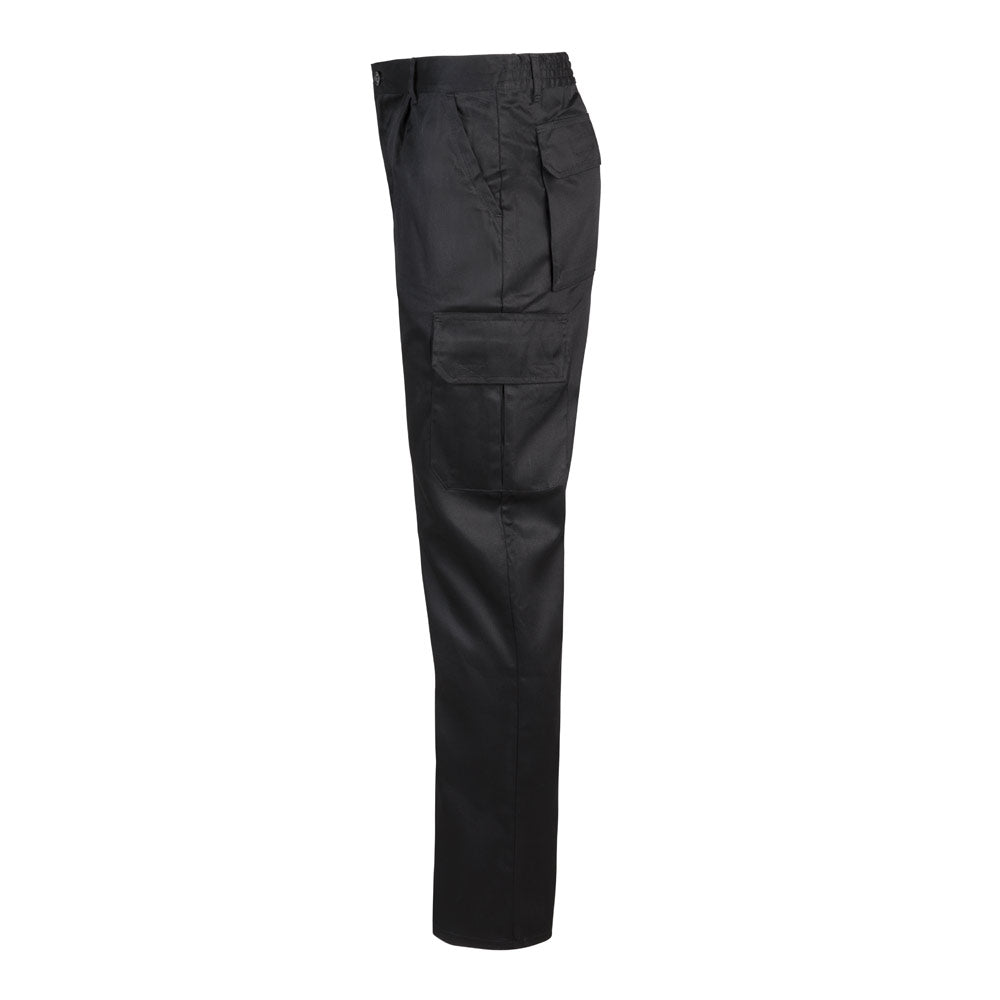 Vl Mabon. Multi-Pocket Twill Trousers (200G/M²), In Cotton (35%) And Polyester (65%)