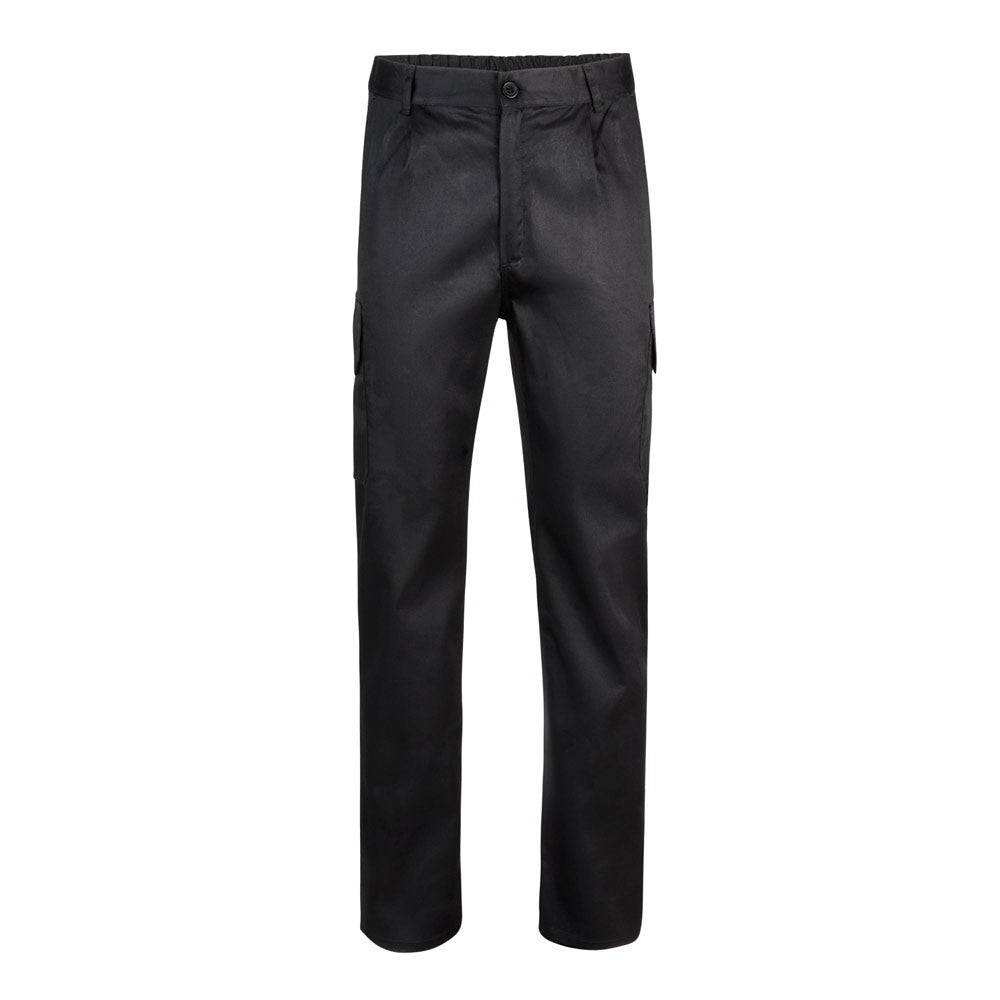 Vl Mabon. Multi-Pocket Twill Trousers (200G/M²), In Cotton (35%) And Polyester (65%)
