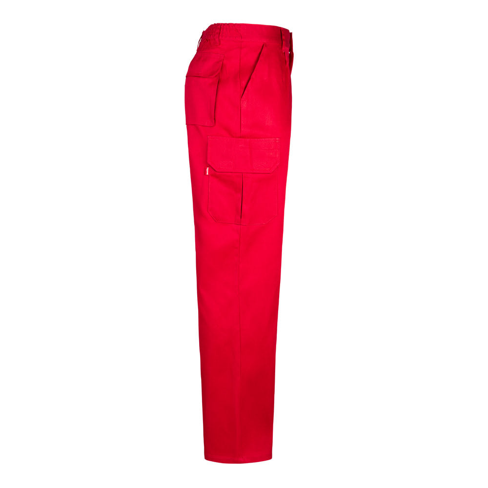 Vl Mabon. Multi-Pocket Twill Trousers (200G/M²), In Cotton (35%) And Polyester (65%)