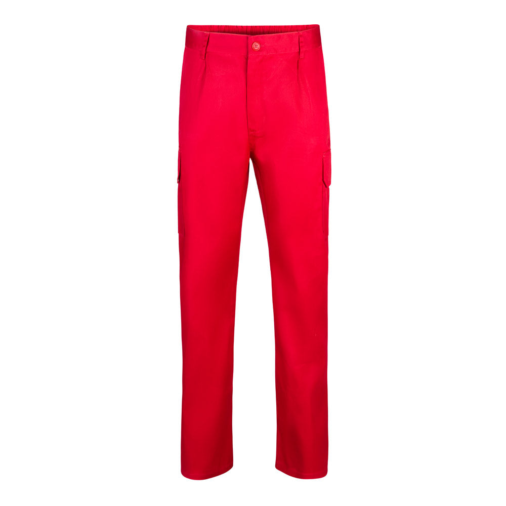 Vl Mabon. Multi-Pocket Twill Trousers (200G/M²), In Cotton (35%) And Polyester (65%)