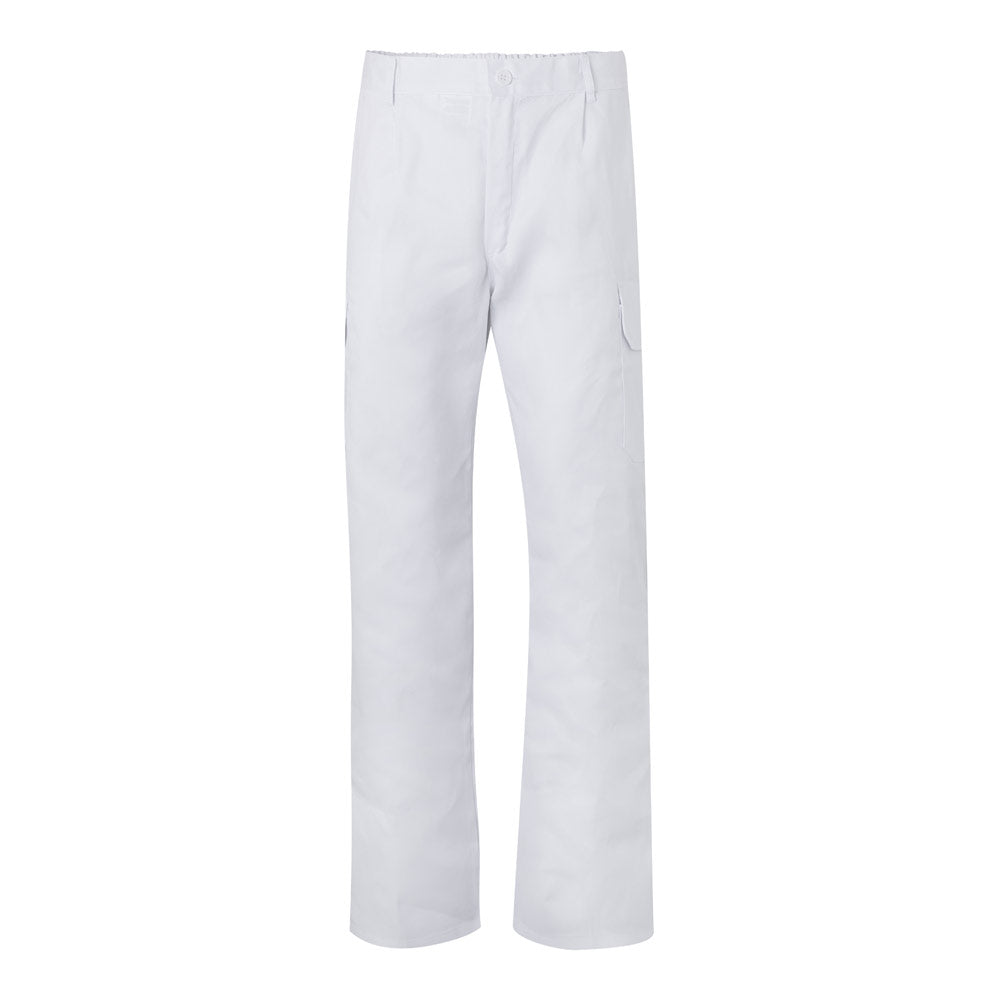 Vl Mabon. Multi-Pocket Twill Trousers (200G/M²), In Cotton (35%) And Polyester (65%)