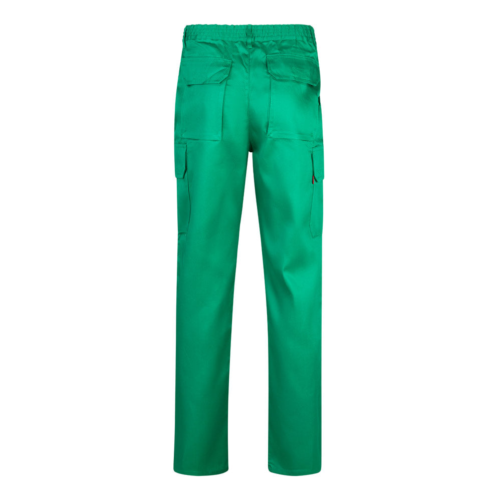 Vl Mabon. Multi-Pocket Twill Trousers (200G/M²), In Cotton (35%) And Polyester (65%)