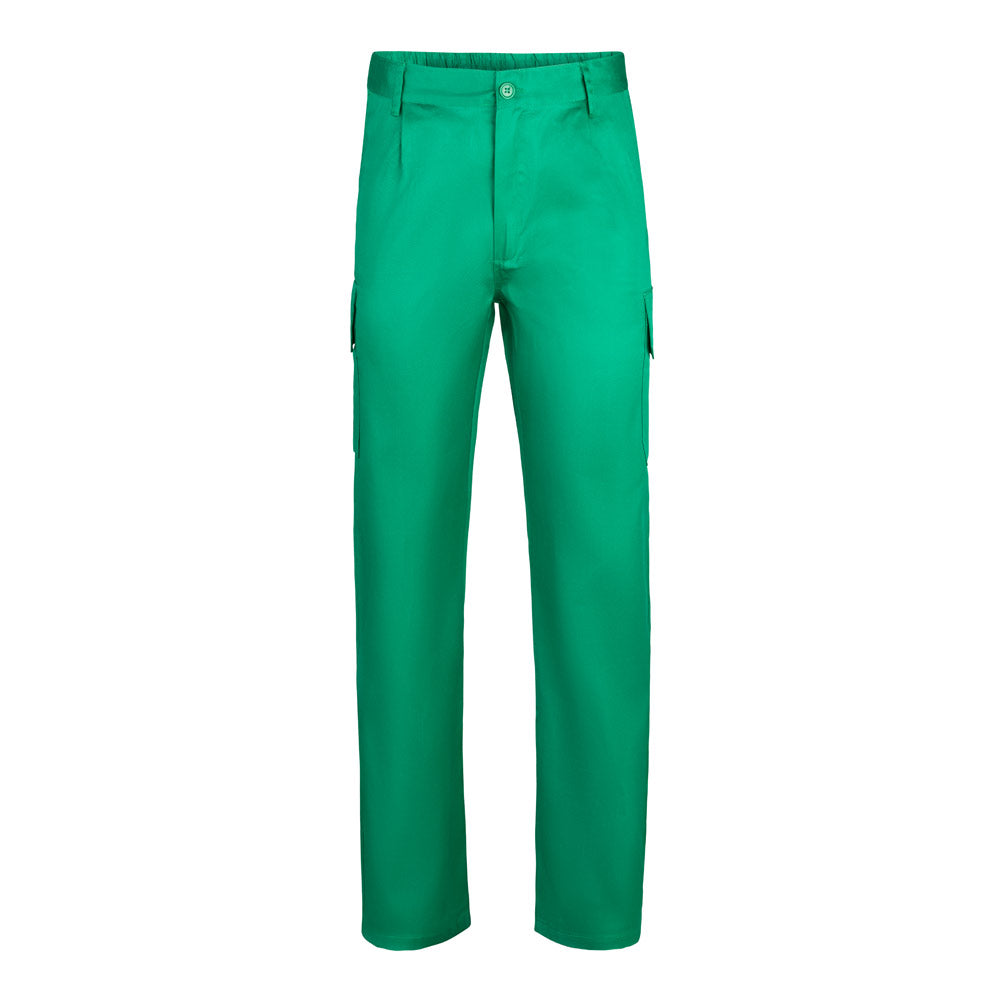 Vl Mabon. Multi-Pocket Twill Trousers (200G/M²), In Cotton (35%) And Polyester (65%)
