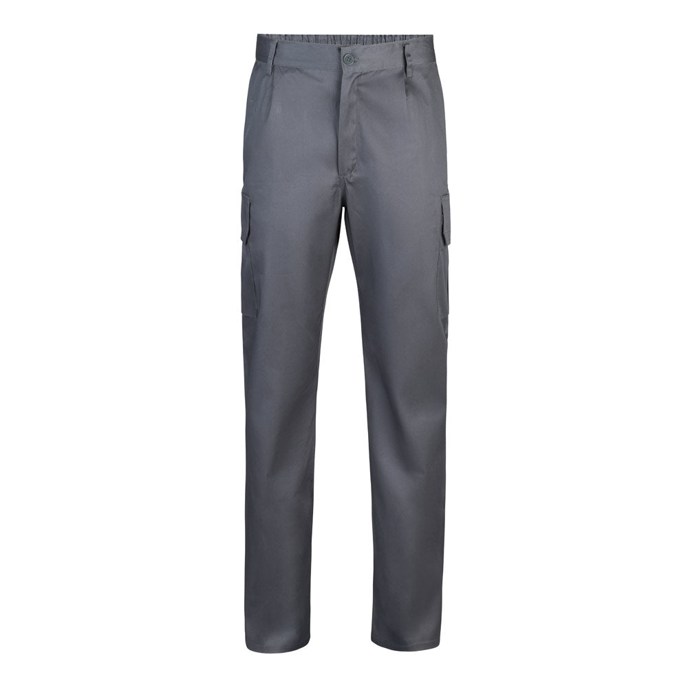 Vl Mabon. Multi-Pocket Twill Trousers (200G/M²), In Cotton (35%) And Polyester (65%)