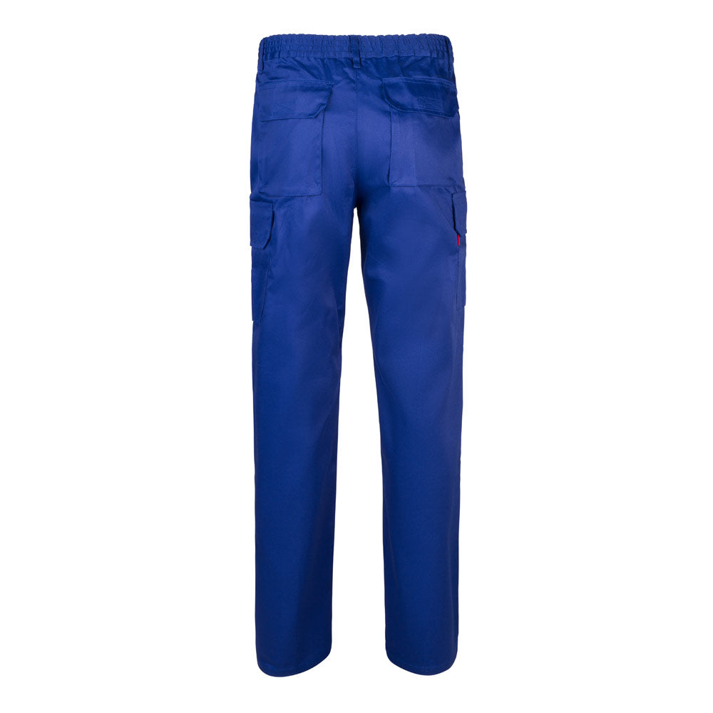 Vl Mabon. Multi-Pocket Twill Trousers (200G/M²), In Cotton (35%) And Polyester (65%)