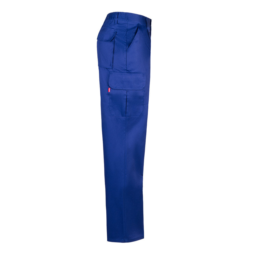 Vl Mabon. Multi-Pocket Twill Trousers (200G/M²), In Cotton (35%) And Polyester (65%)