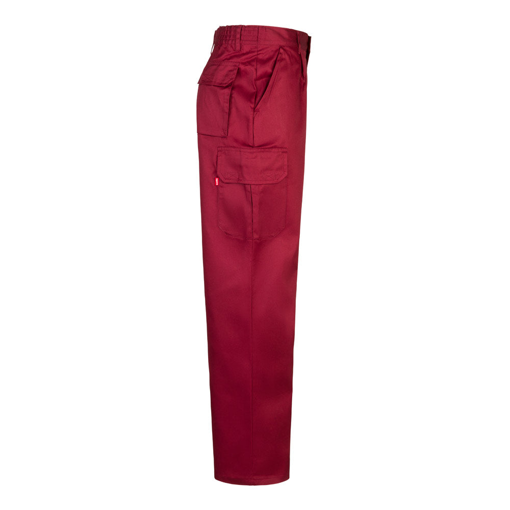 Vl Mabon. Multi-Pocket Twill Trousers (200G/M²), In Cotton (35%) And Polyester (65%)
