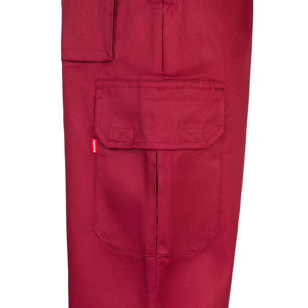 Vl Mabon. Multi-Pocket Twill Trousers (200G/M²), In Cotton (35%) And Polyester (65%)