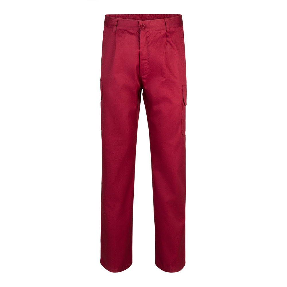 Vl Mabon. Multi-Pocket Twill Trousers (200G/M²), In Cotton (35%) And Polyester (65%)