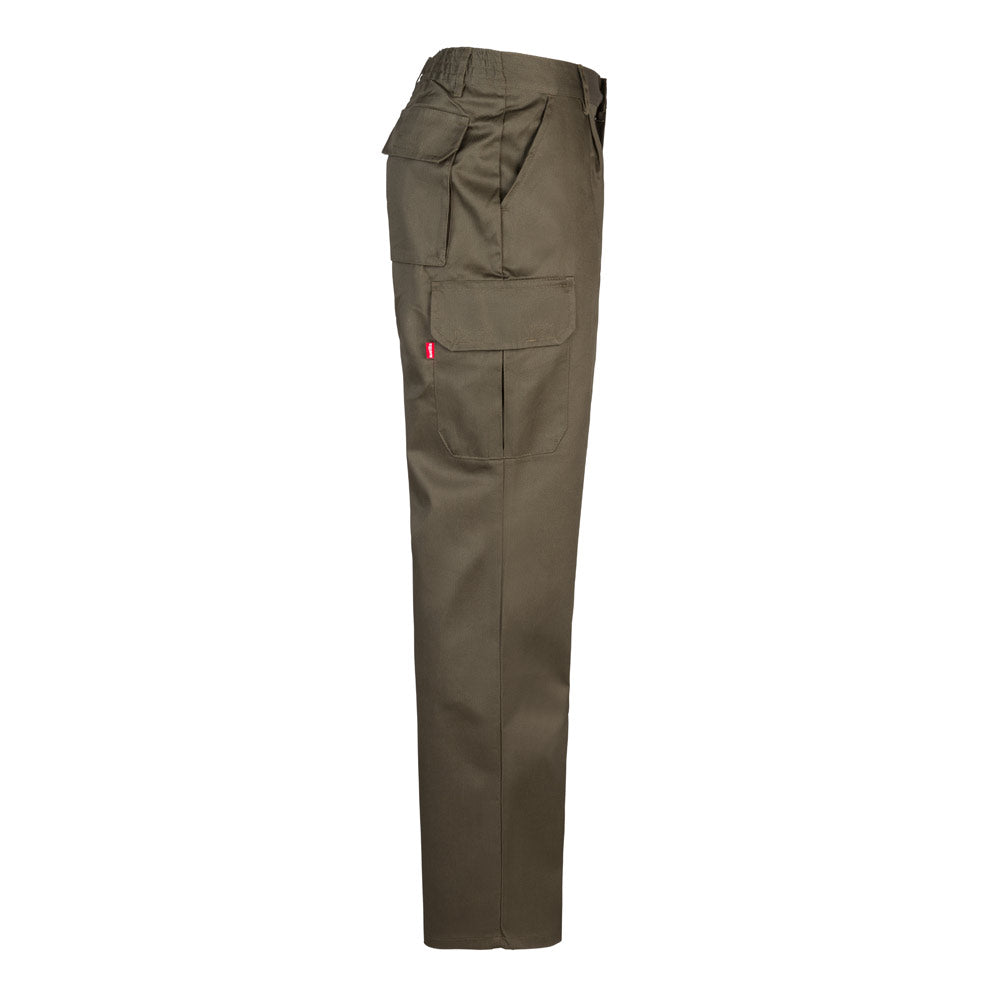Vl Mabon. Multi-Pocket Twill Trousers (200G/M²), In Cotton (35%) And Polyester (65%)