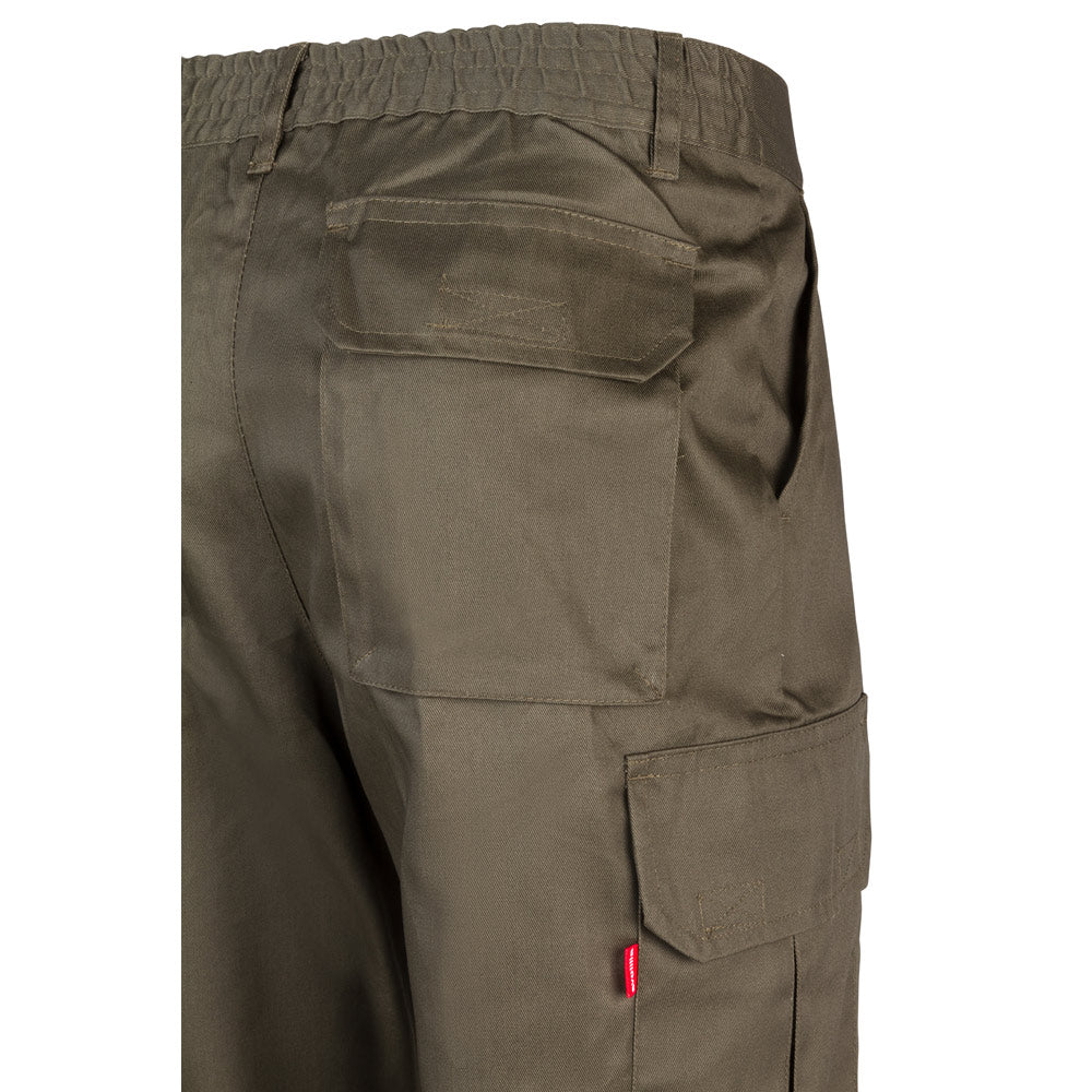 Vl Mabon. Multi-Pocket Twill Trousers (200G/M²), In Cotton (35%) And Polyester (65%)