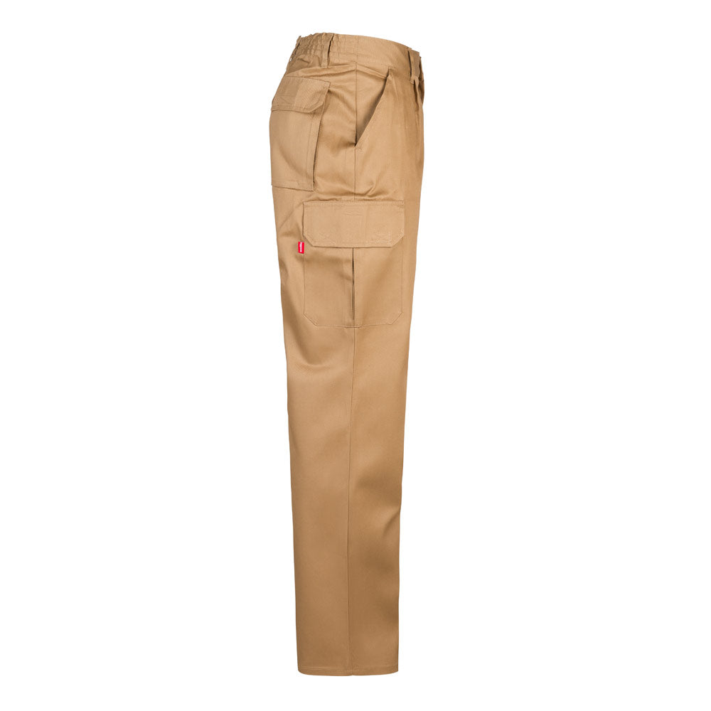 Vl Mabon. Multi-Pocket Twill Trousers (200G/M²), In Cotton (35%) And Polyester (65%)