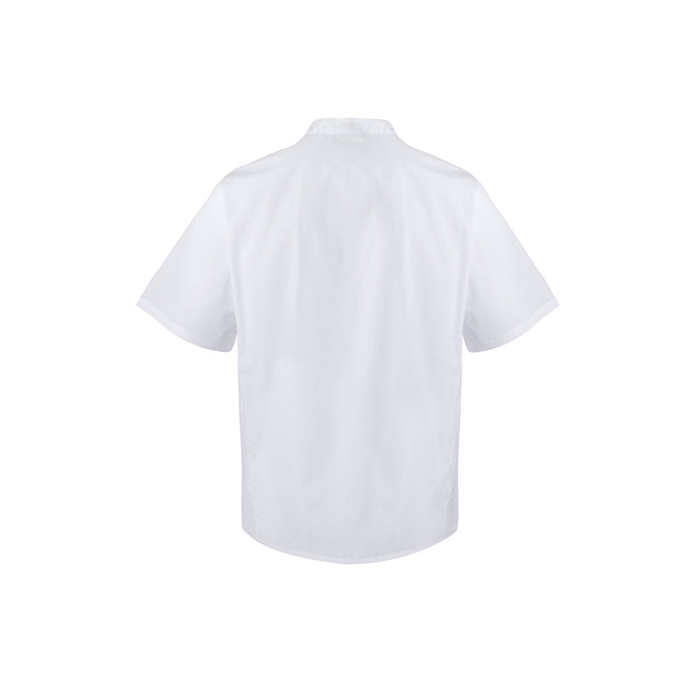 Vl Durga. Short-Sleeved Poplin (110G/M²) Kitchen Jacket In Cotton (35%) And Polyester (65%)