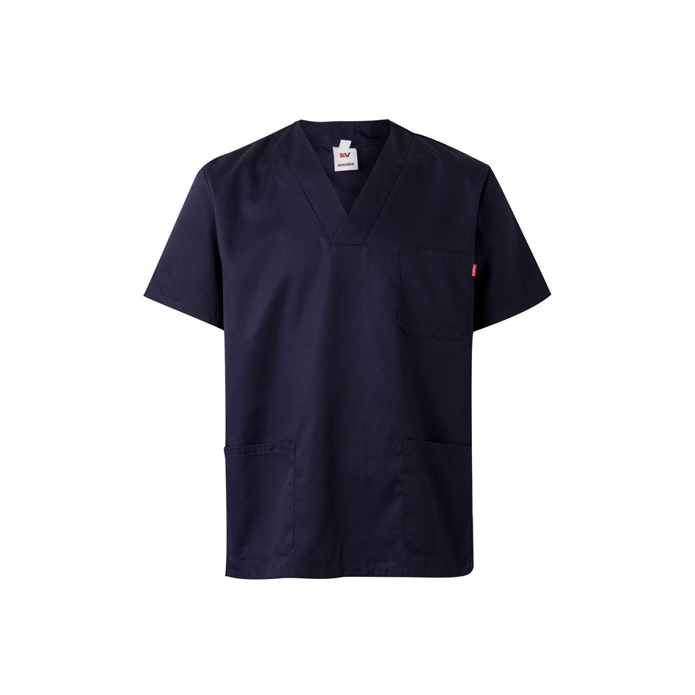 Vl Illapa. Twill Tunic (190G/M²) With Short Sleeves, In Polyester (65%) And Cotton (35%)