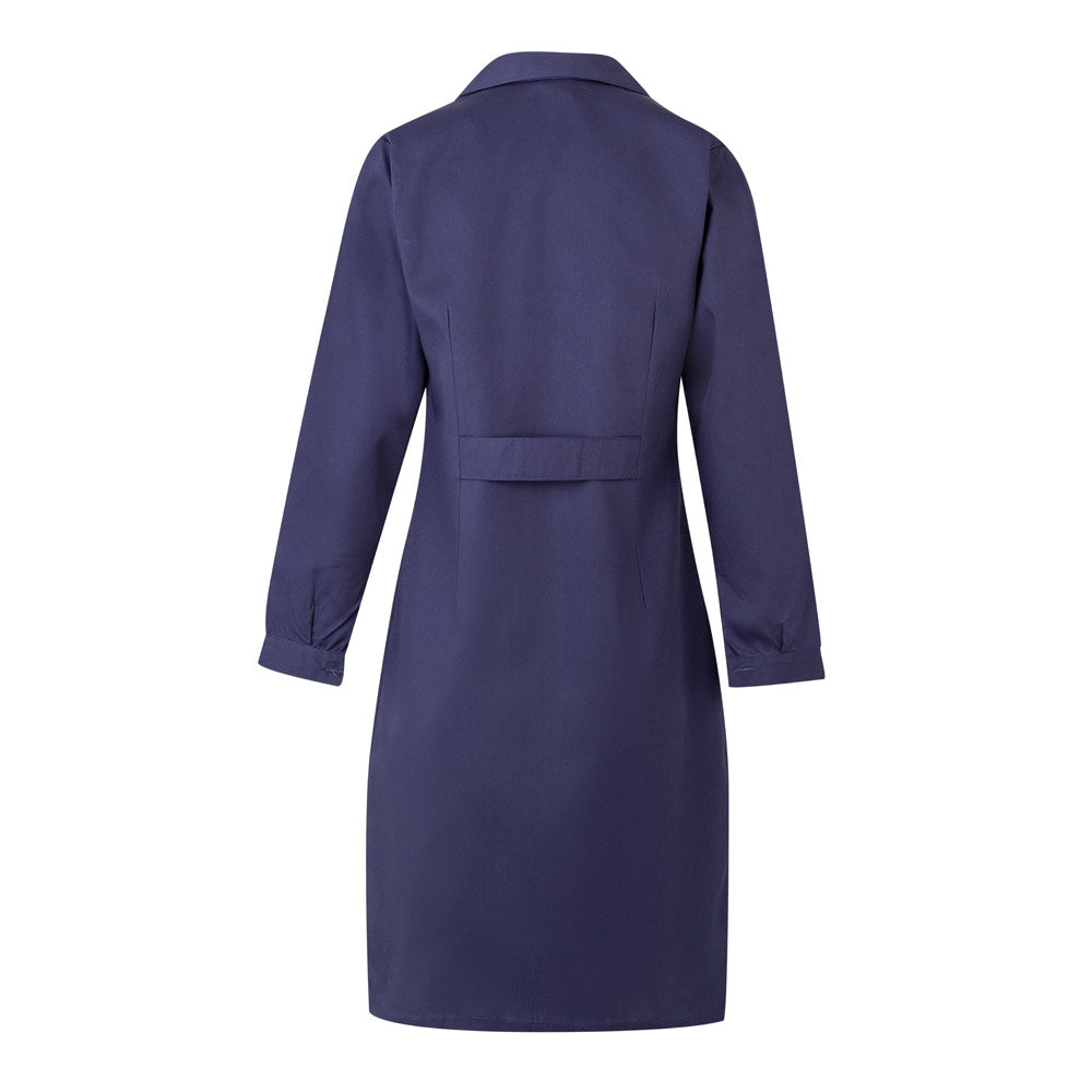 Vl Rama. Long Sleeve Twill Smock (175G/M²), In Cotton Twill (35%) And Polyester (65%)