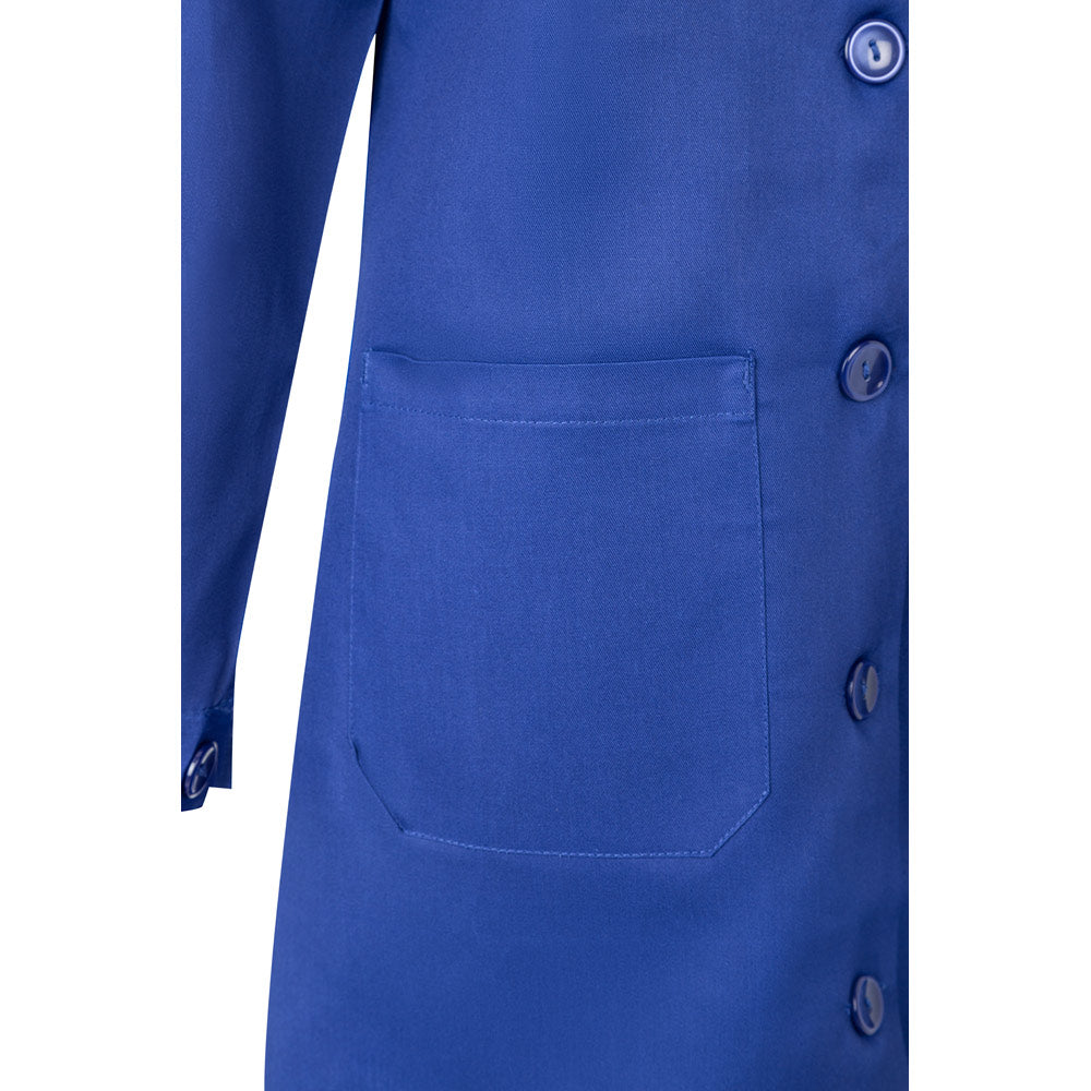 Vl Rama. Long Sleeve Twill Smock (175G/M²), In Cotton Twill (35%) And Polyester (65%)
