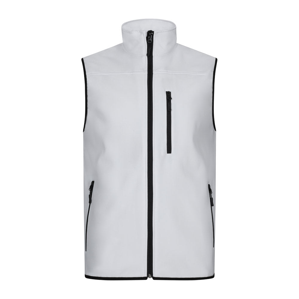 Vl Varuna. Soft Shell Vest (280G/M²), With Polar Lining, In Polyester (94%) And Elastane (6%)