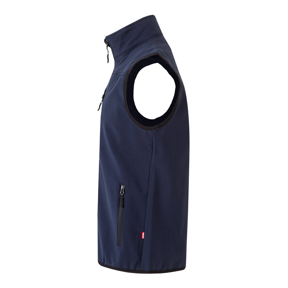 Vl Varuna. Soft Shell Vest (280G/M²), With Polar Lining, In Polyester (94%) And Elastane (6%)