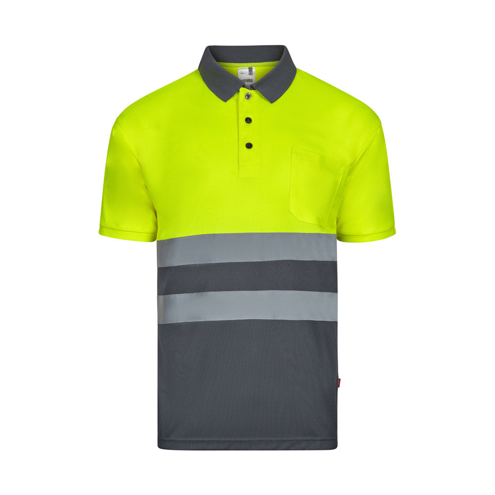 Vl Fortuna. Bird-Eye Polo Shirt (140G/M²) With Short Sleeves, In Polyester (100%)
