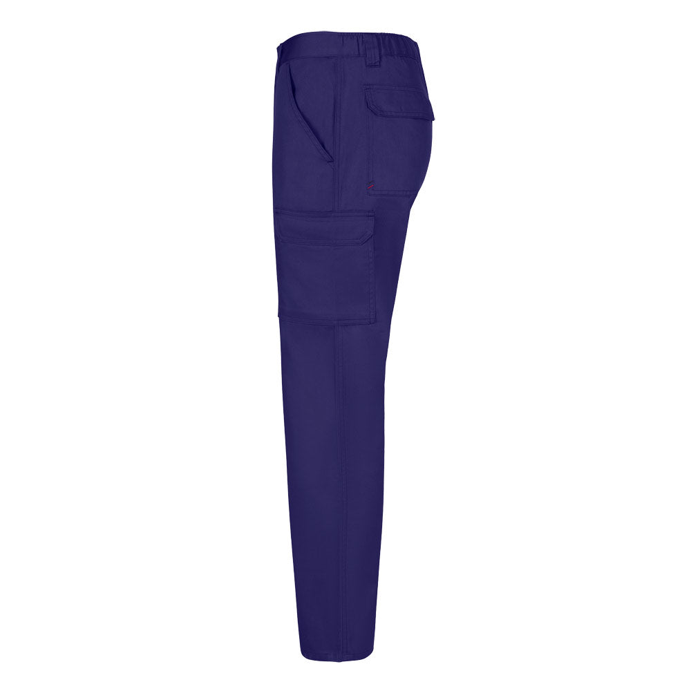 Vl Hermes. Twill Trousers (190 G/M²) With Multiple Pockets
