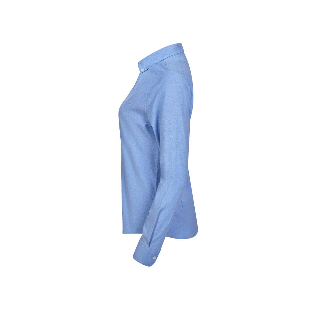Vl Prithvi Women. Oxford Shirt (180 G/M²) For Women, Made From Cotton (50%), Polyester (45%) And Elastane (5%)