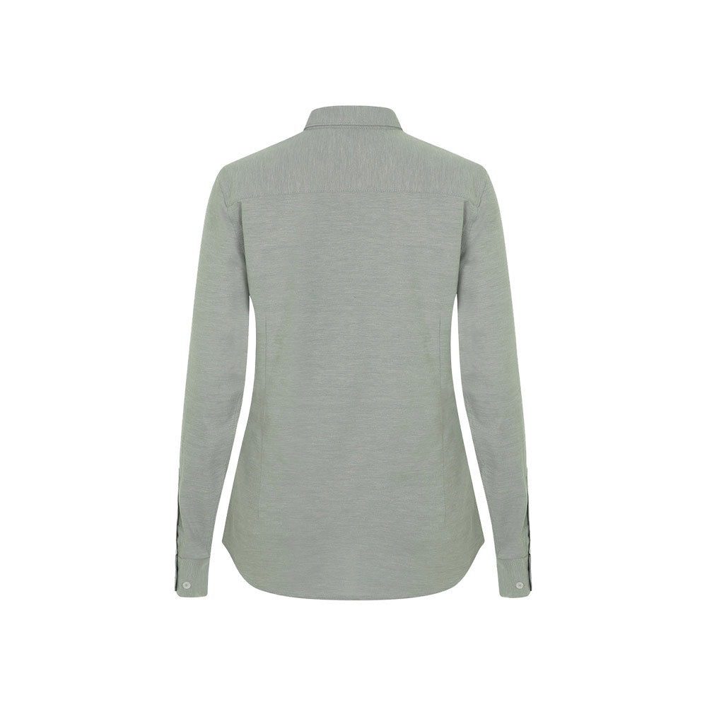 Vl Prithvi Women. Oxford Shirt (180 G/M²) For Women, Made From Cotton (50%), Polyester (45%) And Elastane (5%)