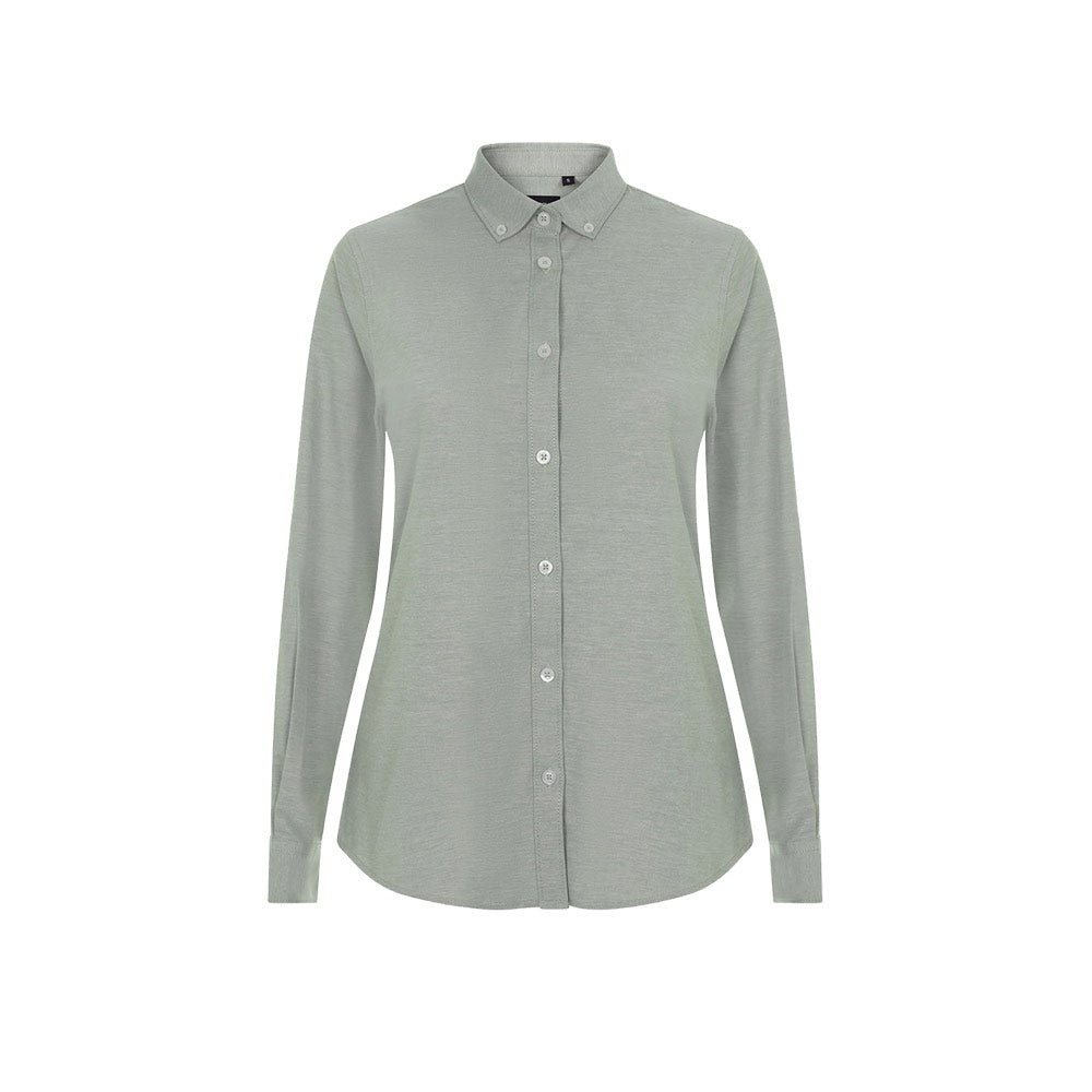 Vl Prithvi Women. Oxford Shirt (180 G/M²) For Women, Made From Cotton (50%), Polyester (45%) And Elastane (5%)