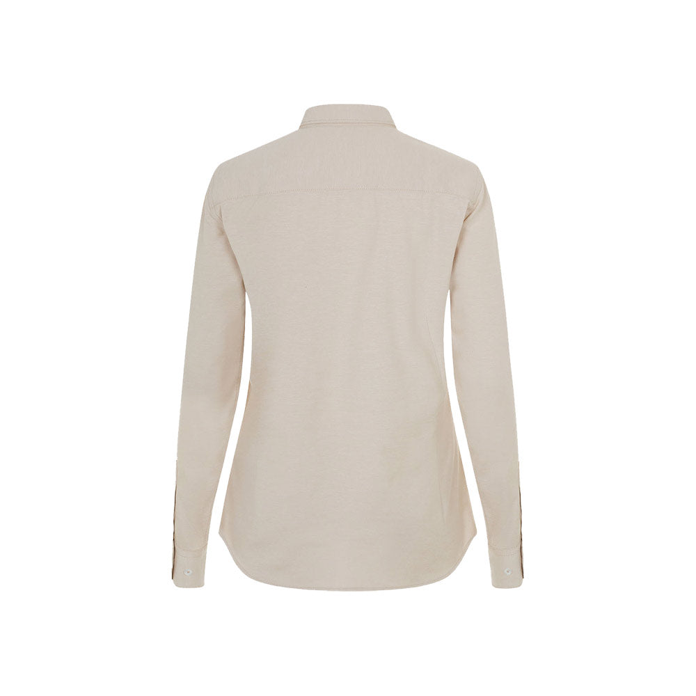 Vl Prithvi Women. Oxford Shirt (180 G/M²) For Women, Made From Cotton (50%), Polyester (45%) And Elastane (5%)