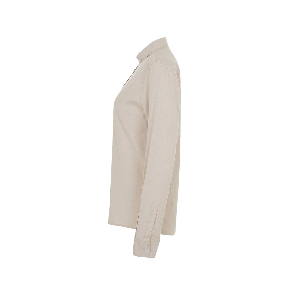 Vl Prithvi Women. Oxford Shirt (180 G/M²) For Women, Made From Cotton (50%), Polyester (45%) And Elastane (5%)