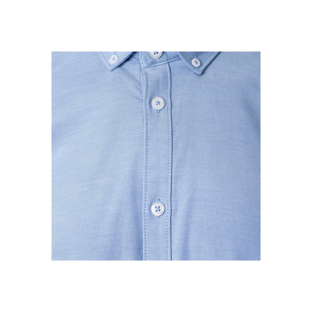 Vl Prithvi Man. Men's Oxford Shirt (180 G/M²) In Cotton (50%), Polyester (45%) And Elastane (5%)