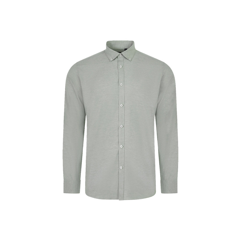 Vl Prithvi Man. Men's Oxford Shirt (180 G/M²) In Cotton (50%), Polyester (45%) And Elastane (5%)