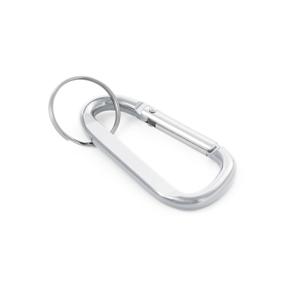 Matthew. Aluminium Carabiner With Keyring