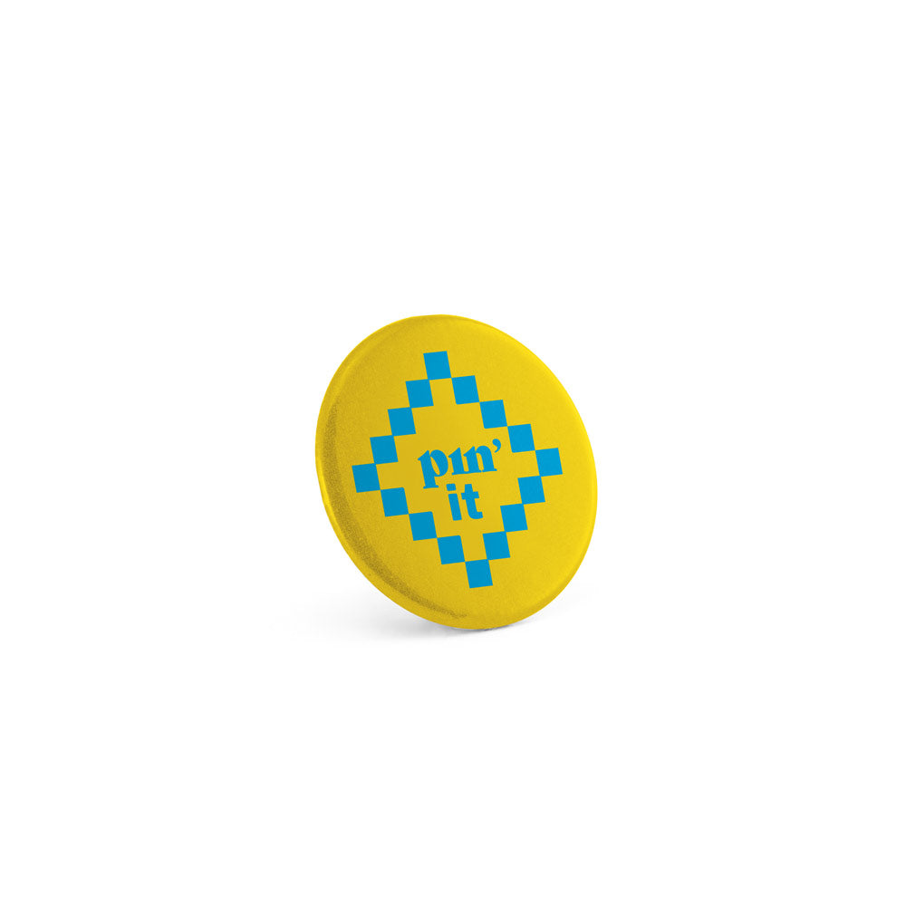 Button P'in 3. Button P'in 3. Button Pin Badge