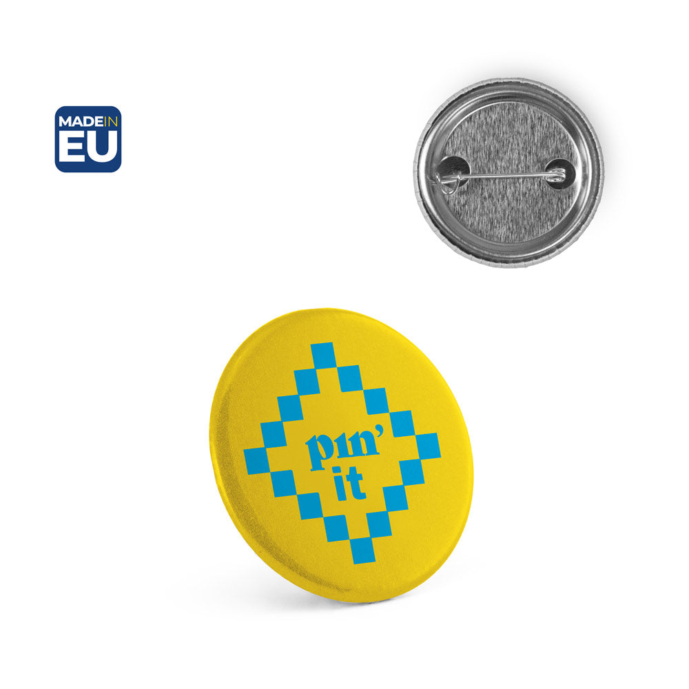 Button P'in 3. Button P'in 3. Button Pin Badge