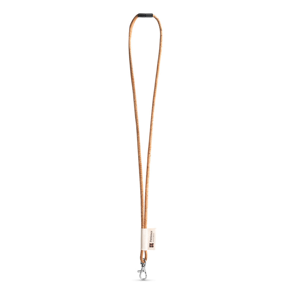 Set Lanyard Cork Long (Ø 5 Mm) With Hook Trigger Snap 9 Mm And Safety Lock Ø 5 Mm