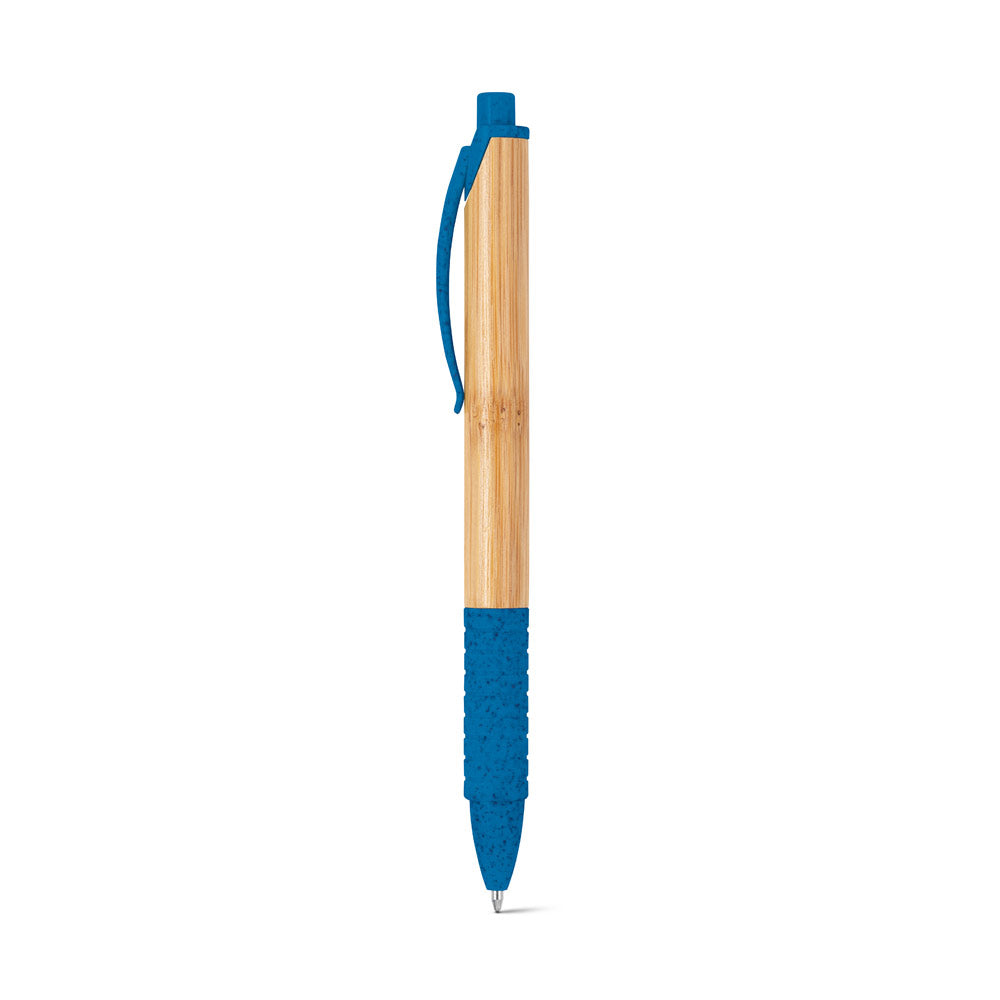 Kuma. Bamboo Ball Pen With Non-Slip Clip