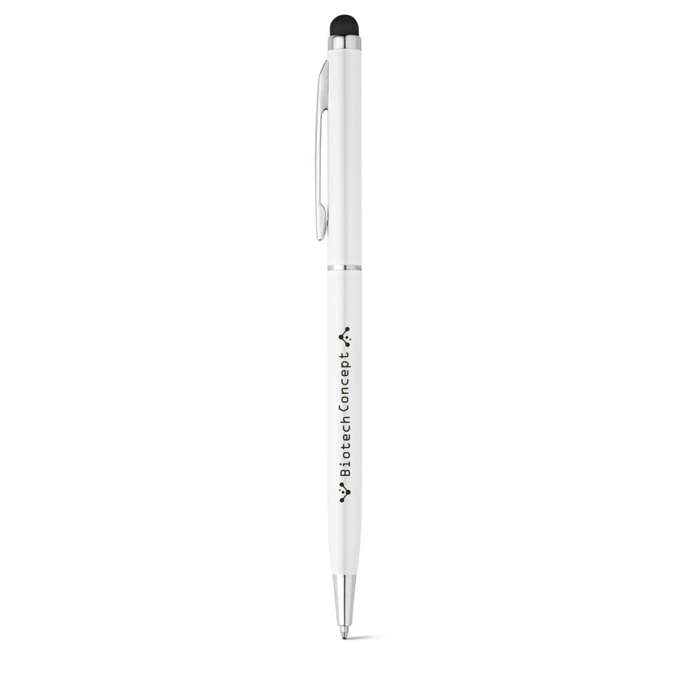 Zoe Bk. Ball Pen With Touch Tip In Aluminium