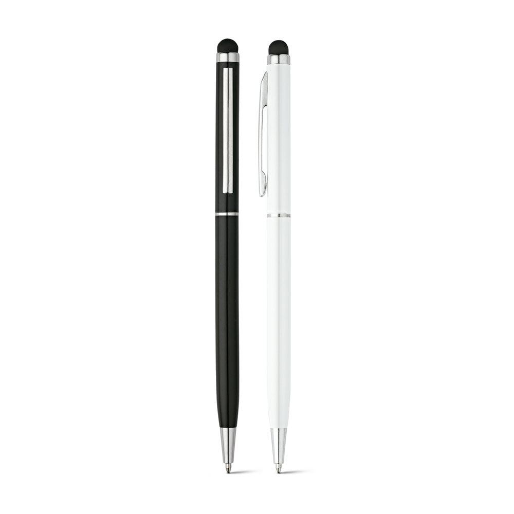 Zoe Bk. Ball Pen With Touch Tip In Aluminium