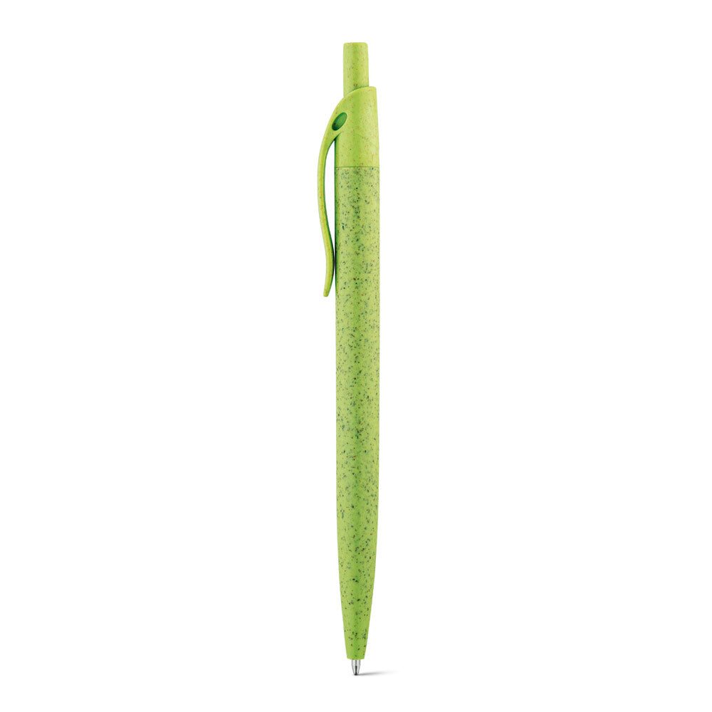 Camila. Wheat Straw Fibre And Abs Ball Pen With Clip