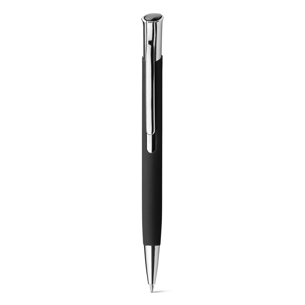 Olaf Soft. Aluminium Ball Pen With Rubber Finish
