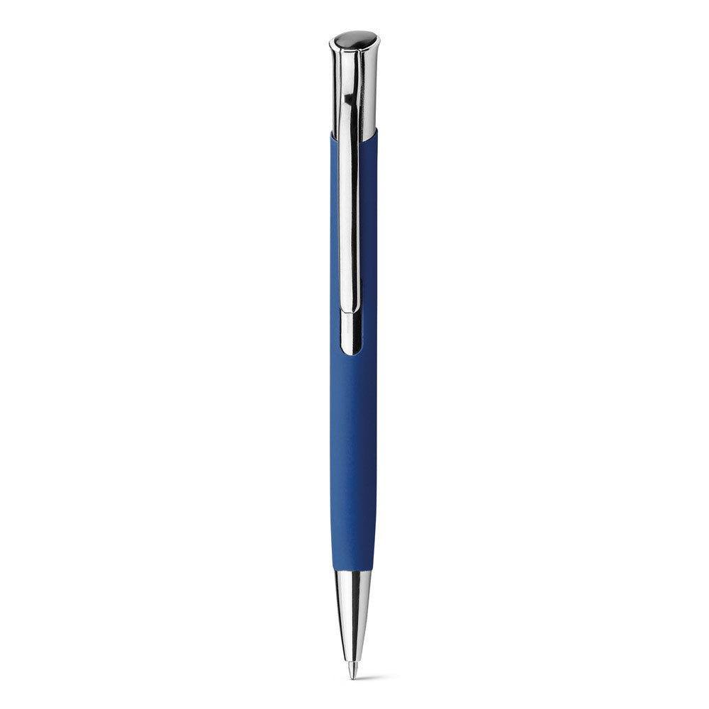 Olaf Soft. Aluminium Ball Pen With Rubber Finish