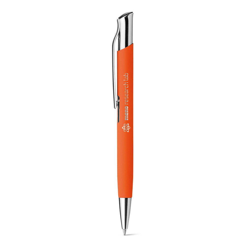 Olaf Soft. Aluminium Ball Pen With Rubber Finish