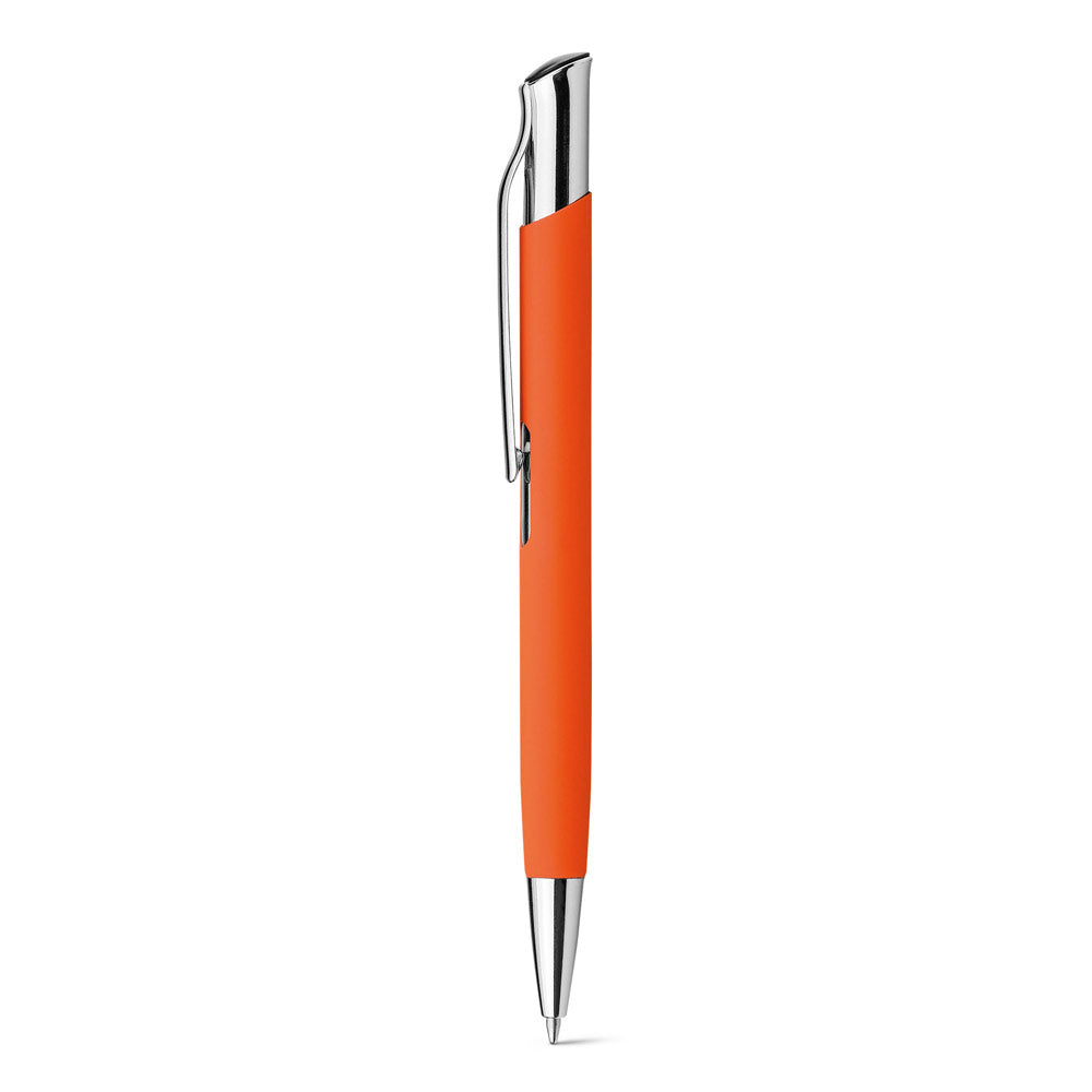 Olaf Soft. Aluminium Ball Pen With Rubber Finish