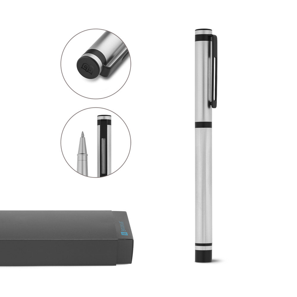 Stain. Metal Roller And Stainless Steel Clip